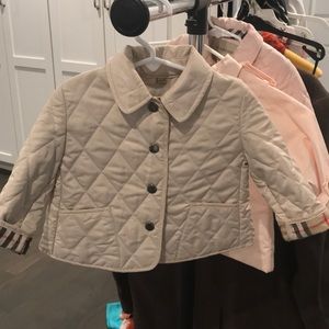*SOLD*Burberry quilted coat for infant